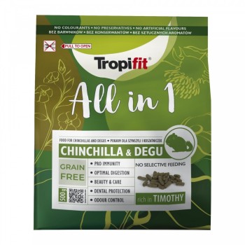 Tropifit ALL IN 1 Chinchilla & Degu