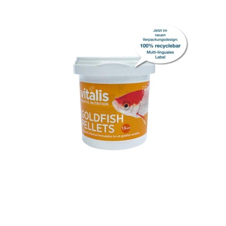 Vitalis Goldfish Pellets 1,5mm 70g